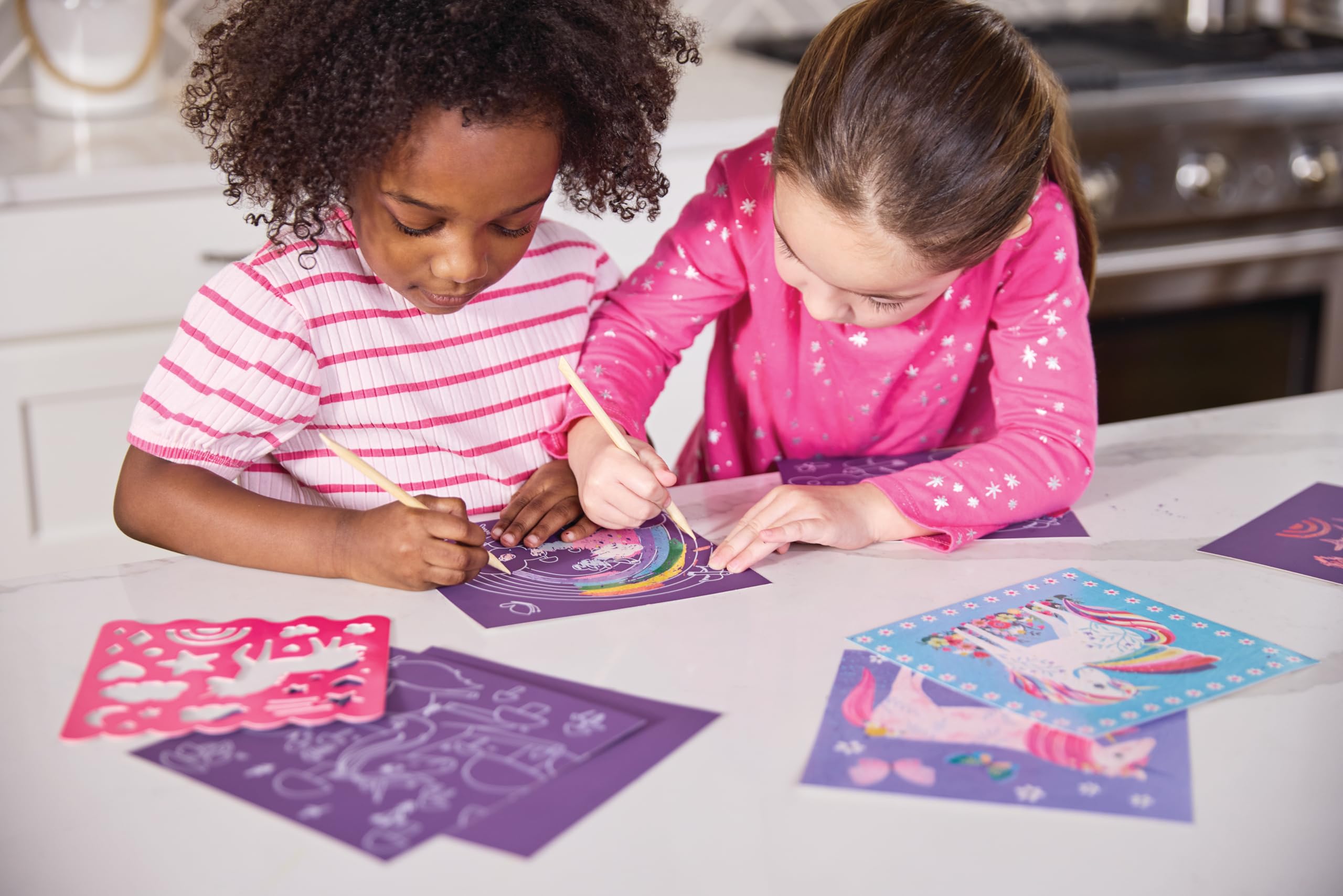 Amazon.co.jp: Crocodile Creek ユニコーン スパークル スクラッチ